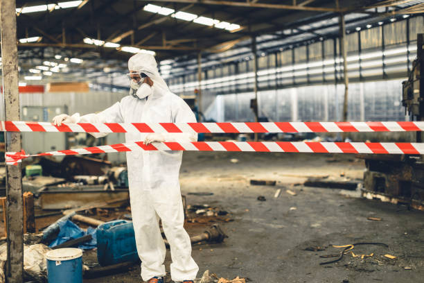 Professional Crime Scene Cleanup technician working in Bonney Lake, WA